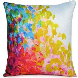Oussum Home Decorative Floral Digital Print Cushion Pillow Cover Pillow Case